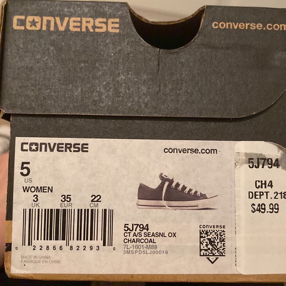 Converse Chuck Taylor All Star Classic Low Top 5J794 - Picture 6 of 7